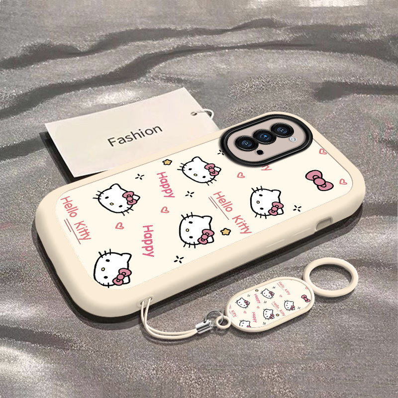 可爱猫咪适用OPPOReno4Pro手机壳新款防摔镜头全包男女带挂绳硅胶软壳创意保护套高级感时尚个性小众情侣网红