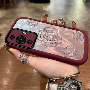 渐变羽纱nava女navo全包nona防摔note外壳软壳 n0va个性 适用华为nova12活力版 手机壳novo12活力板nove创意新款