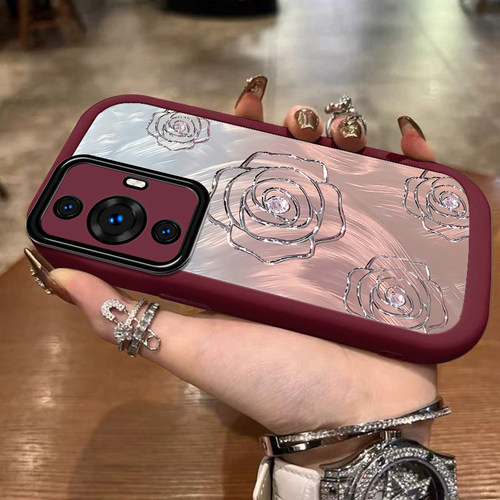 适用华为nova12活力版手机壳novo12活力板nove创意新款n0va个性渐变羽纱nava女navo全包nona防摔note外壳软壳