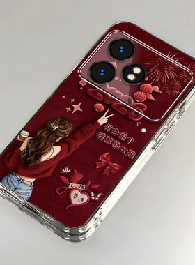 哇塞女孩适用realme真我GTNeo6SE手机壳真我gt7/5/14pro新款gt6/2高级v70/60s全包v23i软壳q5防摔q3pro探索版