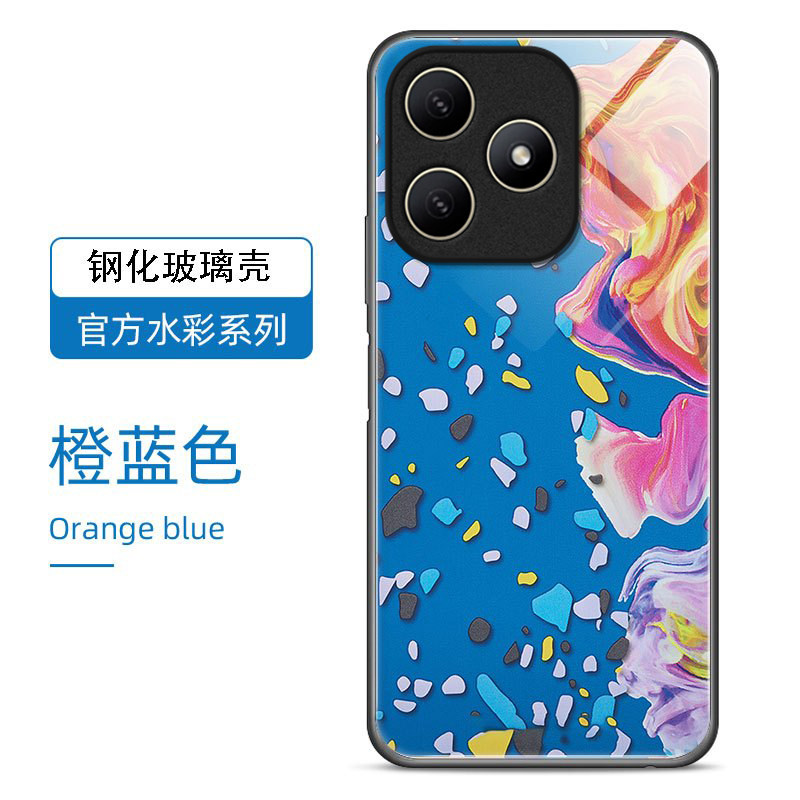 水彩色适用华为WIKOHi畅享80s手机壳畅享70/60pro新款智选 hinova12se/11se玻璃nova10/9鼎桥p50/m40/n8pro