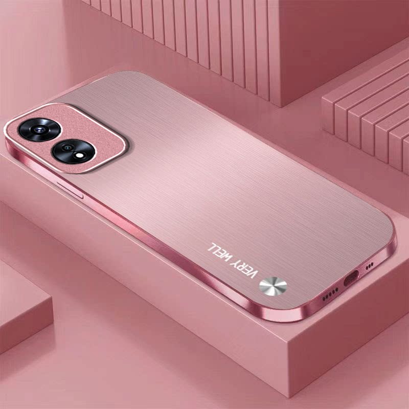 金属拉丝适用OPPOA97手机壳oppoa96/95玻璃a93/92s新款a91/72n外壳58/56/55硬壳36/32/5高级11/9/2x液态a3/1i