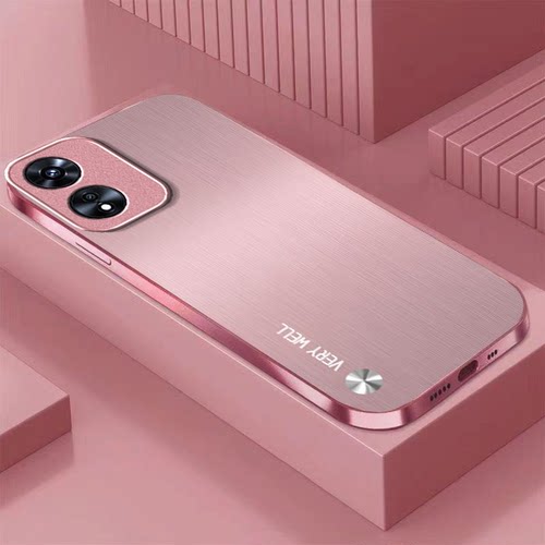 金属拉丝适用OPPOA97手机壳oppoa96/95玻璃a93/92s新款a91/72n外壳58/56/55硬壳36/32/5高级11/9/2x液态a3/1i
