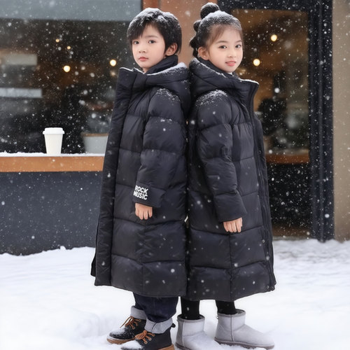 巴拉妮琪balaniqi儿童冬羽绒棉服