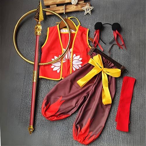 哪咤魔童降世同款衣服儿童男童潮