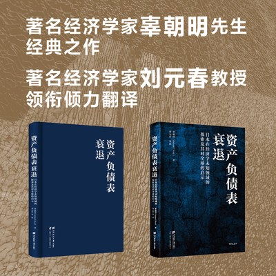 【上海好书榜】资产负债表衰退日本在经济学未知领域的探索及其对全球的启示 (美)辜朝明 著刘元春等译经济理论经管励志 图书籍