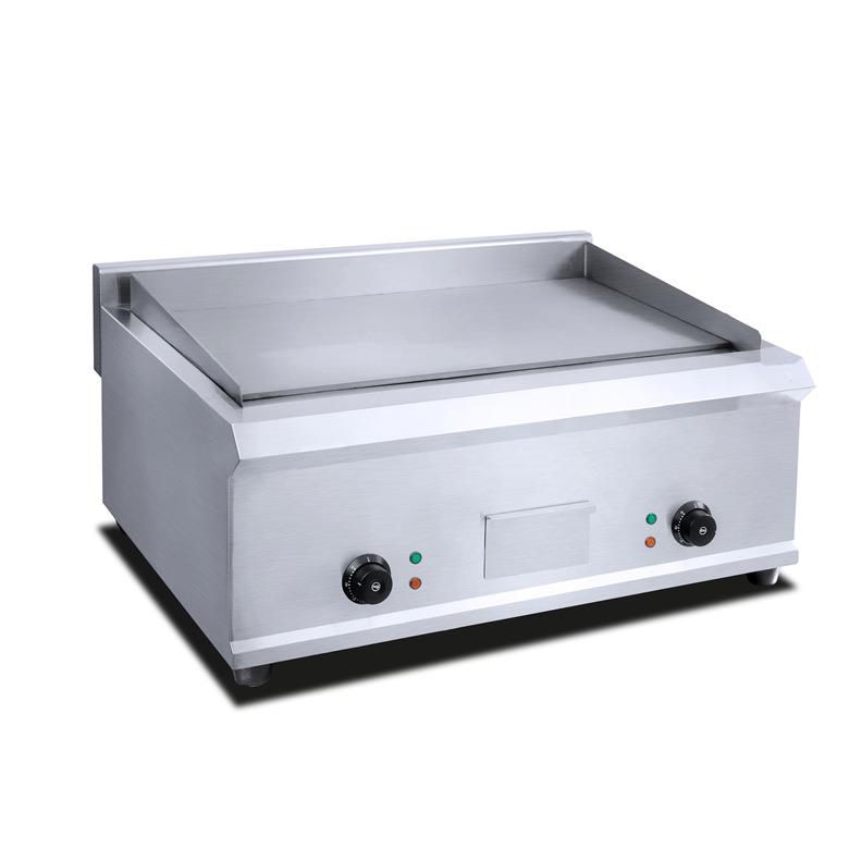 大型6KW铁板烧设备920电扒炉商用手抓饼机控温不锈钢全平煎牛扒炉