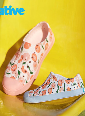 native水果桃子洞洞鞋儿童男女童EVA凉鞋