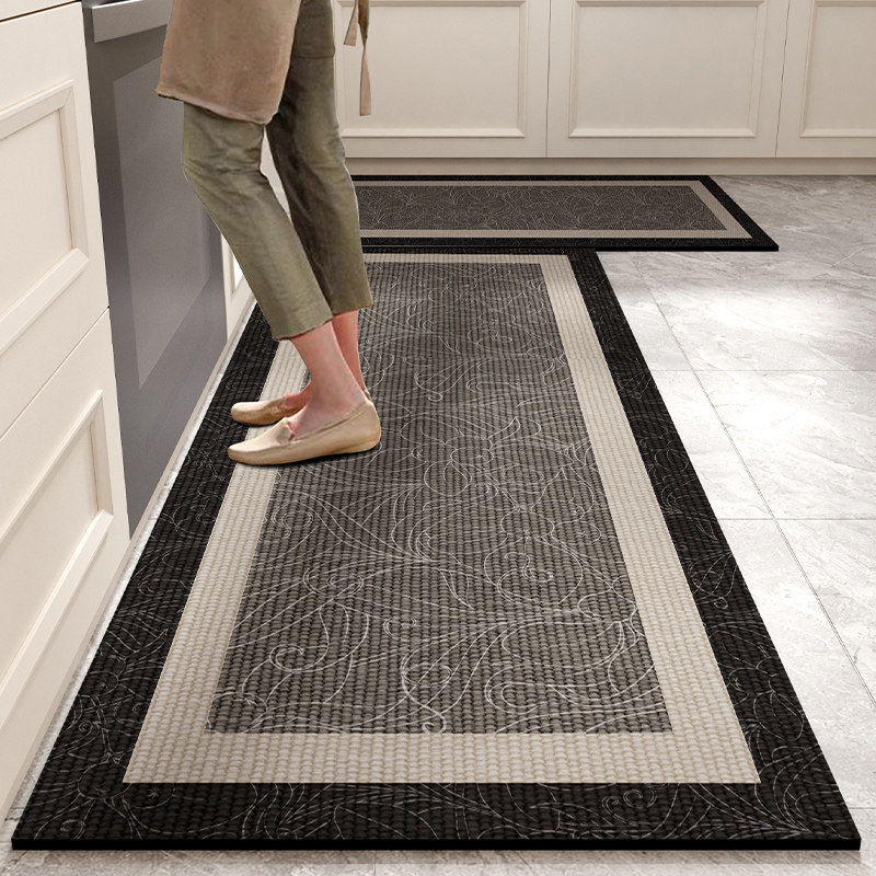 可擦免洗厨房地垫防油防水长条地毯用厨房耐脏吸油吸水防滑垫子,居家布艺,厨房地垫,淘宝优惠券,粉丝福利购,淘宝优惠卷