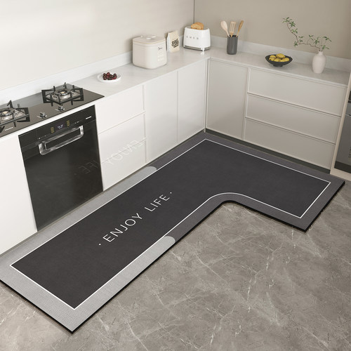 转角厨房地垫整块吸水吸油防滑