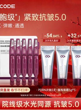 A-9 CODE【抗皱5.0】重构紧塑抗皱面霜+PDRN次抛精华液紧致细腻CP