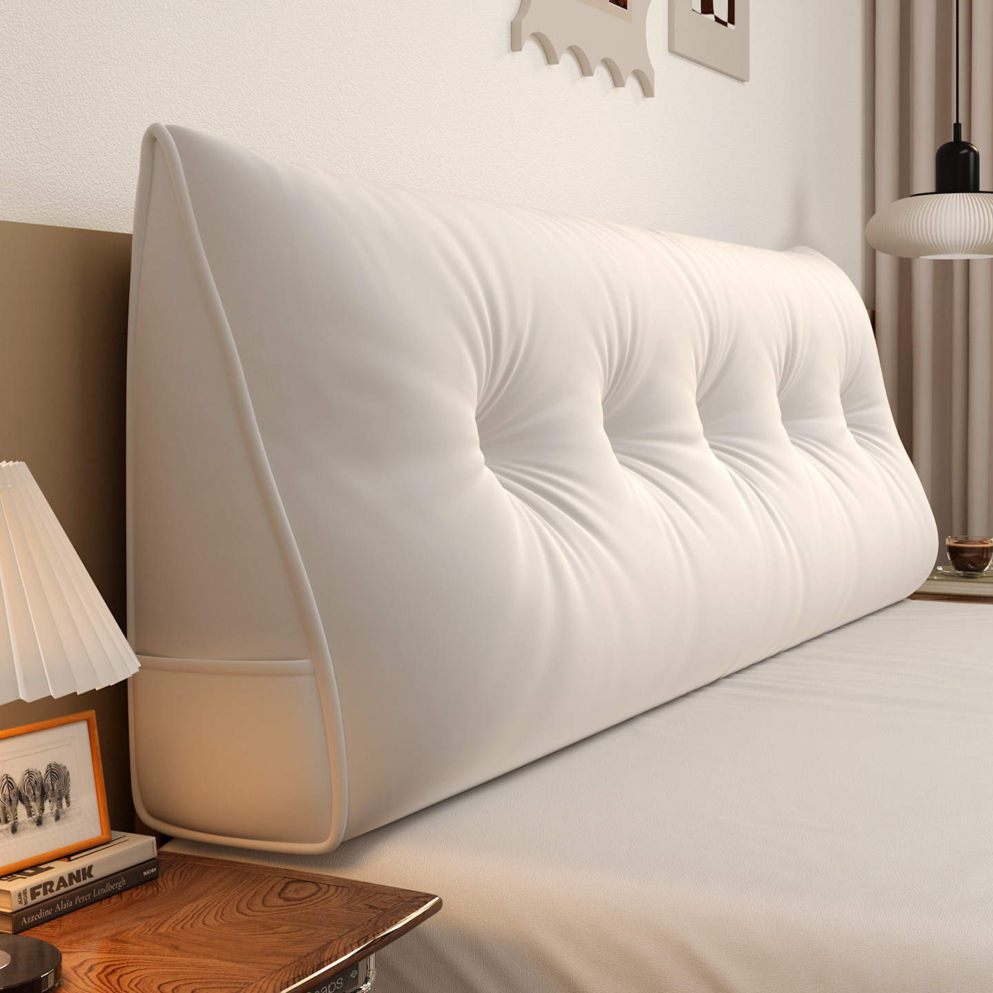 三角靠背垫床头靠垫软包靠背2026新款床头靠枕榻榻米床上防撞软垫