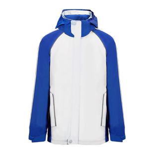 跨乐深圳校服小学生冲锋衣冬季男女童三防面料防风保暖内胆摇粒绒