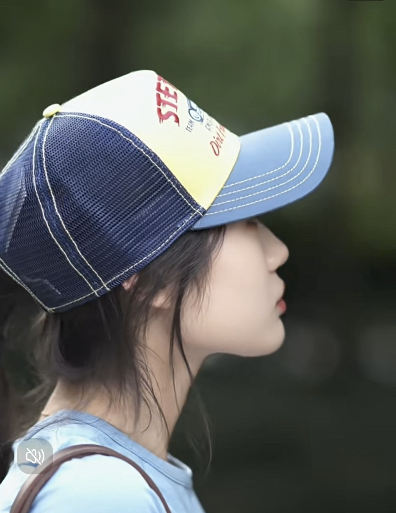 黄色超跑蓝黄拼四季美式复古卡车司机帽透气时尚百搭鸭舌帽网帽