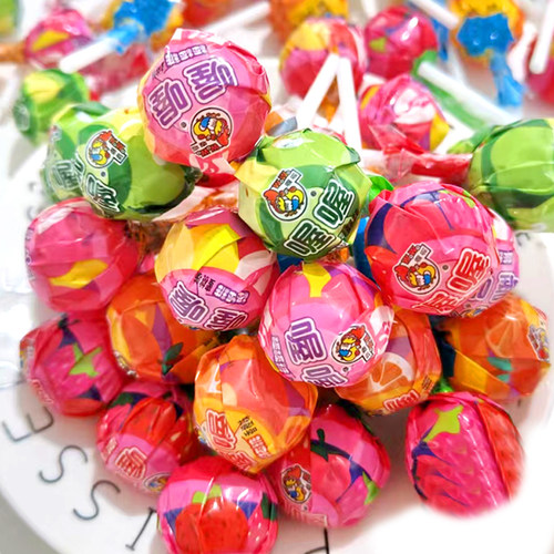 喔喔棒棒糖儿童糖果学生小礼品零食新春礼物生日送礼结婚庆喜糖