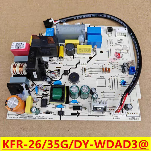 适用美的1-1.5P定频智弧内电脑主板KFR-26/35G/DY-WDAD3@/WDBD3@
