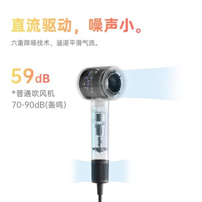 bowei泊为B15高速电吹风家用大风力负离L子风筒亚朵酒店同款吹风