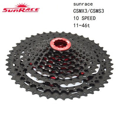 Sunrace CSMS3 11-46T 10 Speed 10s WiHdth Ratio MTB Mountain