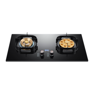 冈田（日本）R64三眼燃气灶家用防干烧高温安全熄火保护多头灶具