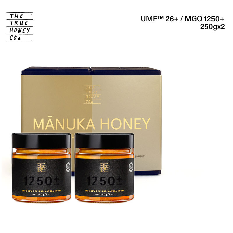 临期特惠 效期27年8月 TTHC麦卢卡蜂蜜UMF26+/MGO1250+黄金礼盒*2