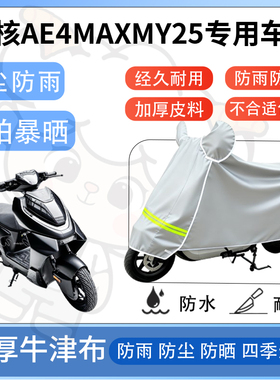 得着适用极核ae4MaxMY25防尘罩车衣防雨罩防晒电动车车罩四季通用