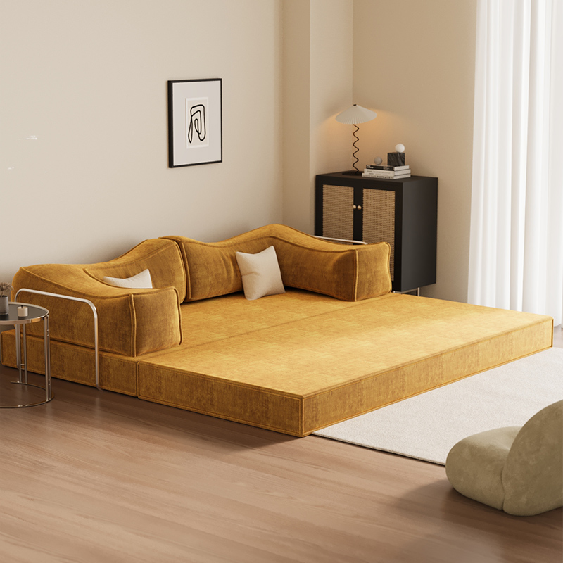模块布艺压缩沙发床折叠2025新款