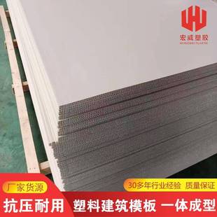工程墙体桥梁工程塑料建筑模板PP全新料耐高温可循环使用