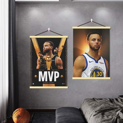 斯蒂芬库里萌神球星海报挂画挂图