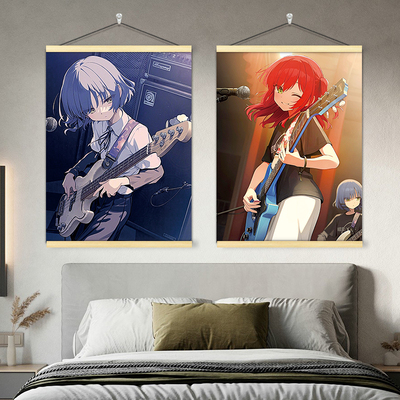 动漫画孤独摇滚图片挂画挂图海报墙贴纸小孤独波奇酱二次元装饰画