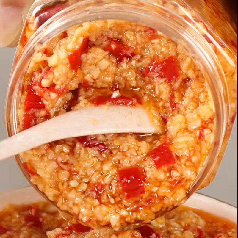 鲜香蒜蓉酱家用原味蒜泥辣椒酱