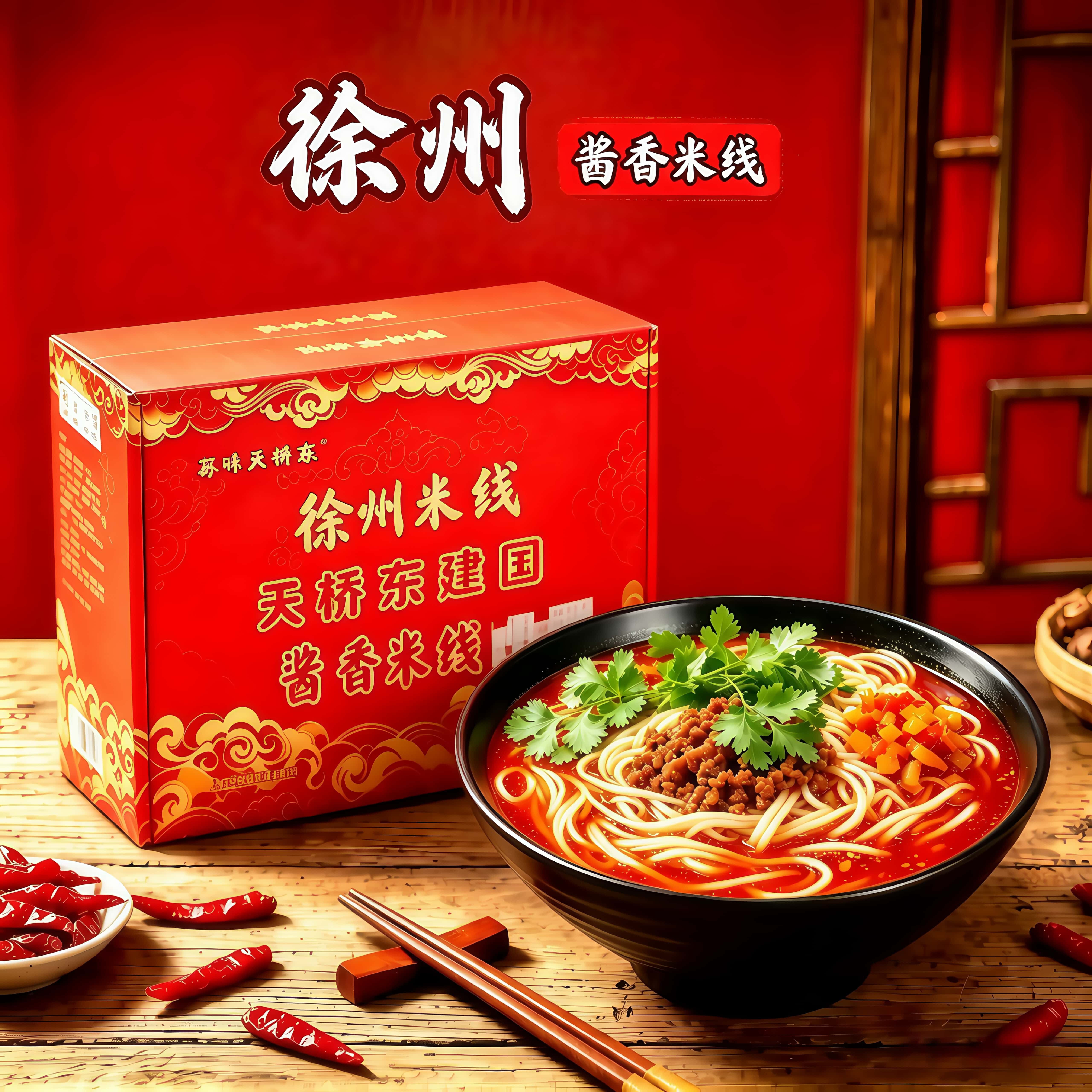 徐州肉酱米线礼盒特产美食送礼