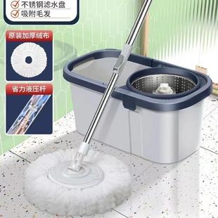 拖把免手洗旋转家用拖布桶拖地干湿两用一拖净工厂直销 2025新款