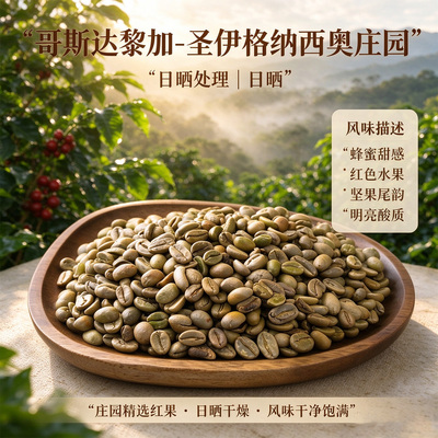 哥斯达黎加圣伊格纳西奥庄园生豆