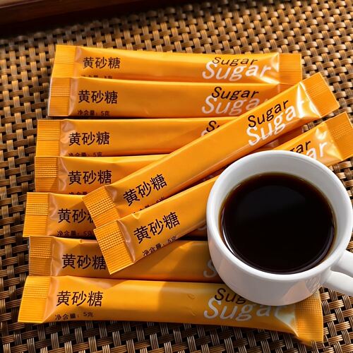 波特船长黄砂糖咖啡小包糖黄糖包