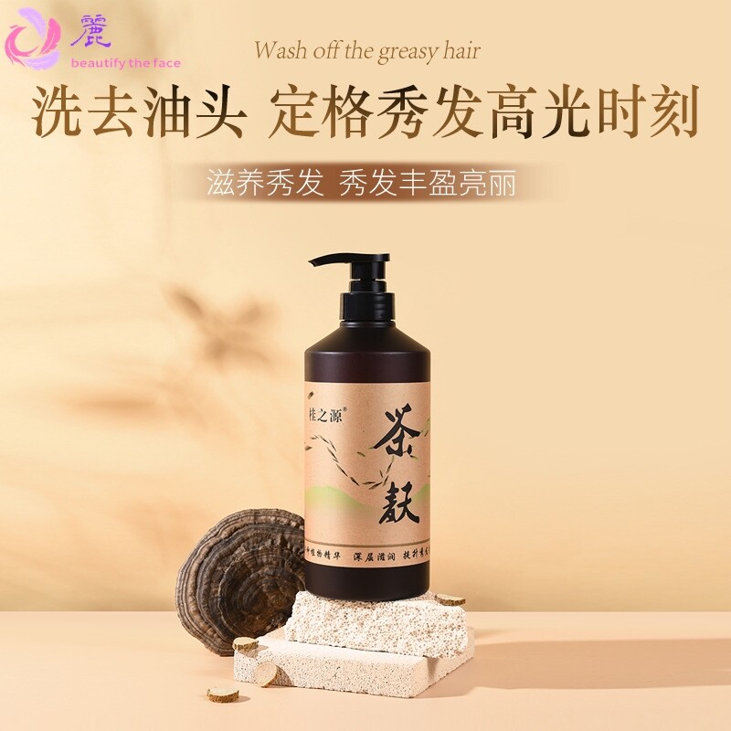 桂之源茶麸洗发水广西控油无患子固发养发蓬松温和清洁无患子洗发