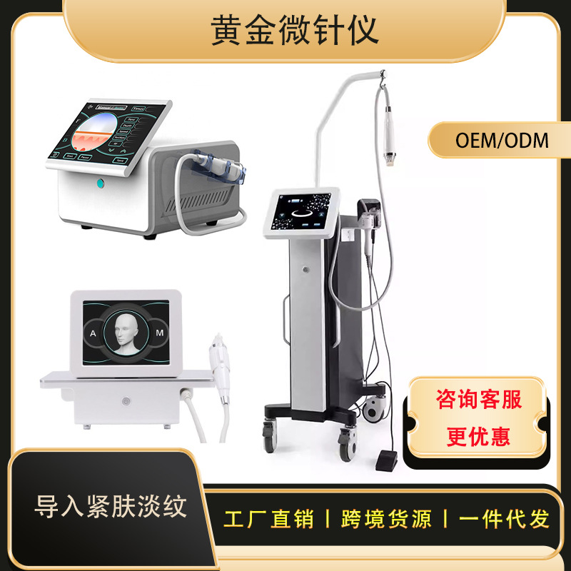 台立式黄金射频微针美容仪