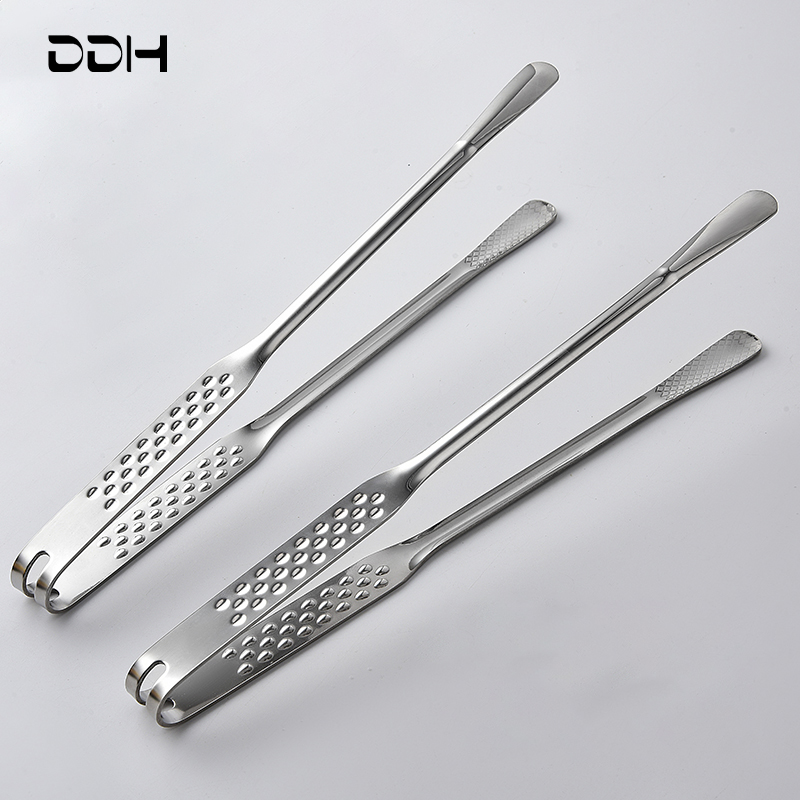 进口316L不锈钢烤肉夹加长烧烤夹
