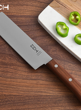 DDH德国进口不锈钢刀片鸭刀北京烤鸭片皮刀厨师专用片肉刀瓜果菜