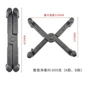 台式 电脑机箱主机箱托盘移动滑轮底座架子家用办公塑料托架支架