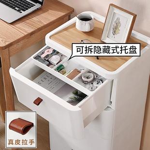 收纳柜子储物柜箱多层家用客厅卧室塑料卫生间置物架 床头柜抽屉式
