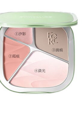 【渐变塑形】菲鹿儿四色高光修容综合盘高光光影面部哑光鼻影修容