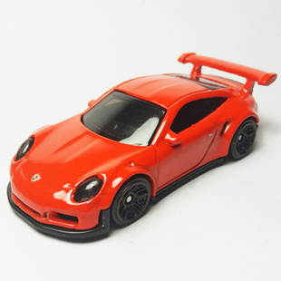 个性 DIY 保时捷911GT3 风火轮HotWheels改装 橙色 翻新 定制车 化