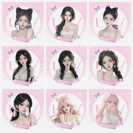 语音厅点唱厅头像定制TT语音抖音直播公会交友家族娱乐统一头像