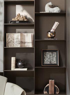 邸高DECO 宋氏美学摆件中式柜体软装陈设酒店大堂开 放格搭配设计