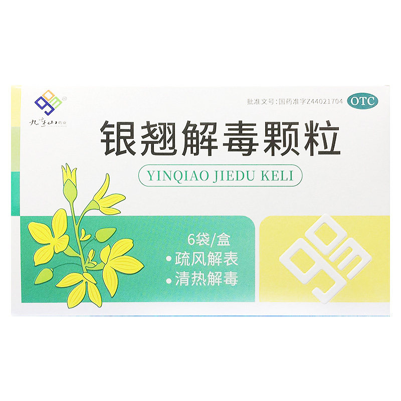 【九连山】银翘解毒颗粒15g*6袋/盒