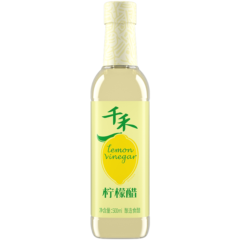 酿造醋500ml柠檬醋千禾水果醋