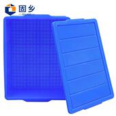 零件盒周转箱物料盒收纳盒配件箱塑料盒胶框五金工具盒长方形u.