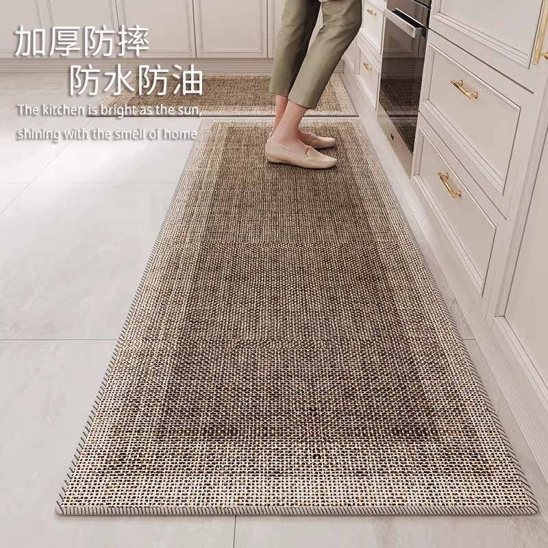 日本厨房地垫防污防滑家用长条地毯吸油吸水耐脏防滑吸水专用地垫,居家布艺,厨房地垫,淘宝优惠券,粉丝福利购,淘宝优惠卷