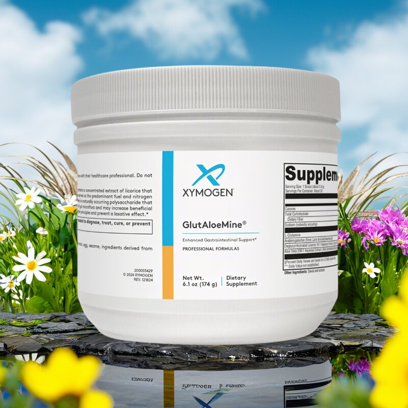 XYMOGEN 复合L-谷氨酰胺粉剂 GlutAloeMine174g/瓶效期2027/12图片