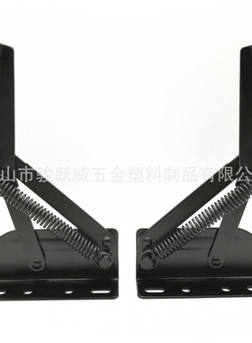 黑色小床箱铰连体沙发头枕铰链沙发连接家具五金配件小床箱铰